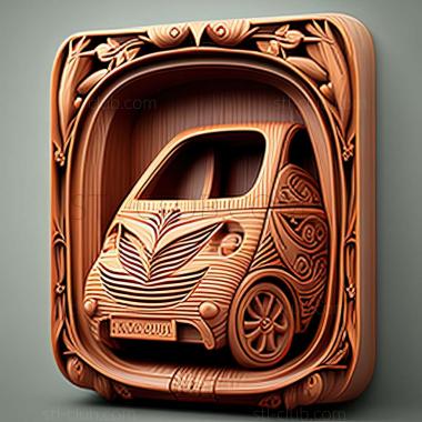 3D мадэль Tata Nano (STL)